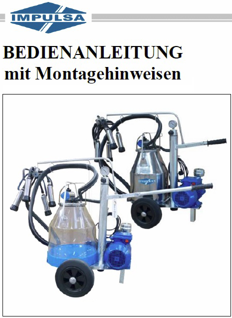 IMPULSA Melkmobil 30 Liter Für Schafe / Ziegen